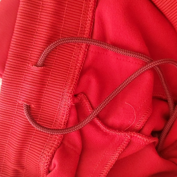 Nike The Athletic Dept Polyester Red Straight Leg Pants Women S - Picture 9 of 15